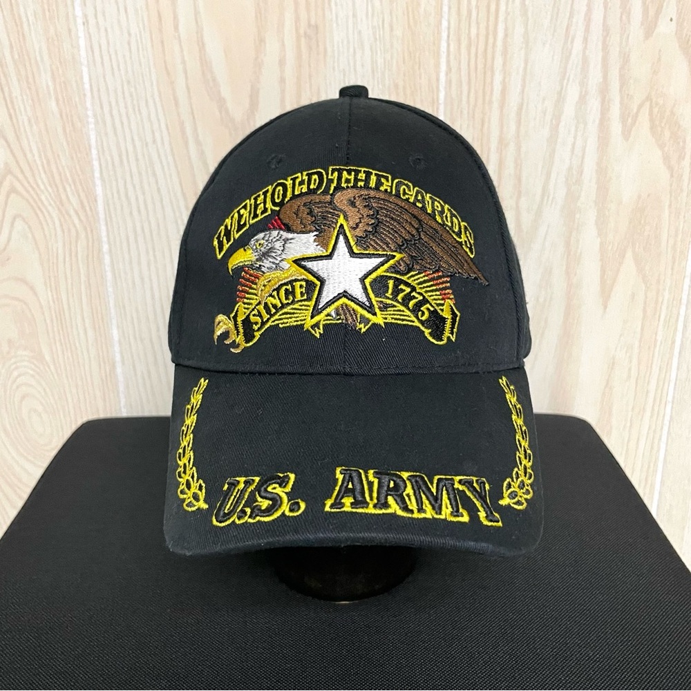 Eagle Crest Hat US Army Since 1775 Adjustable Strapback Embroidered Cap Military